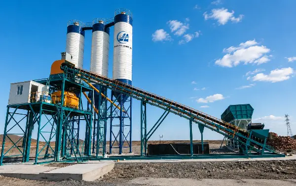 Stationary Concrete Batching Plant